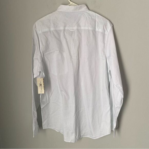 Club Room Men’s Slim Fit Long Sleeve Button Down Shirt Cotton size L - Picture 3 of 5